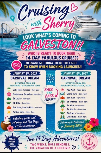 Galveston 14 Day Cruise