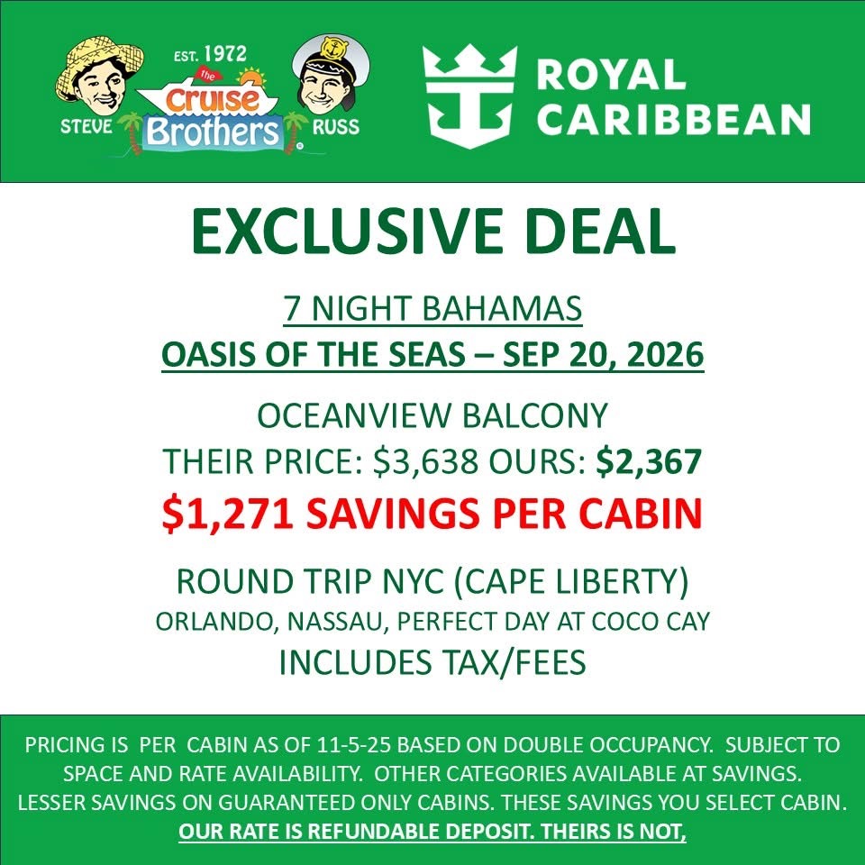 Exclusive Travel Deal