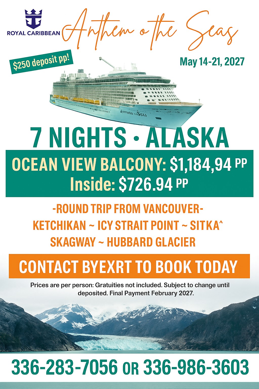 Alaskan Cruise Flyer