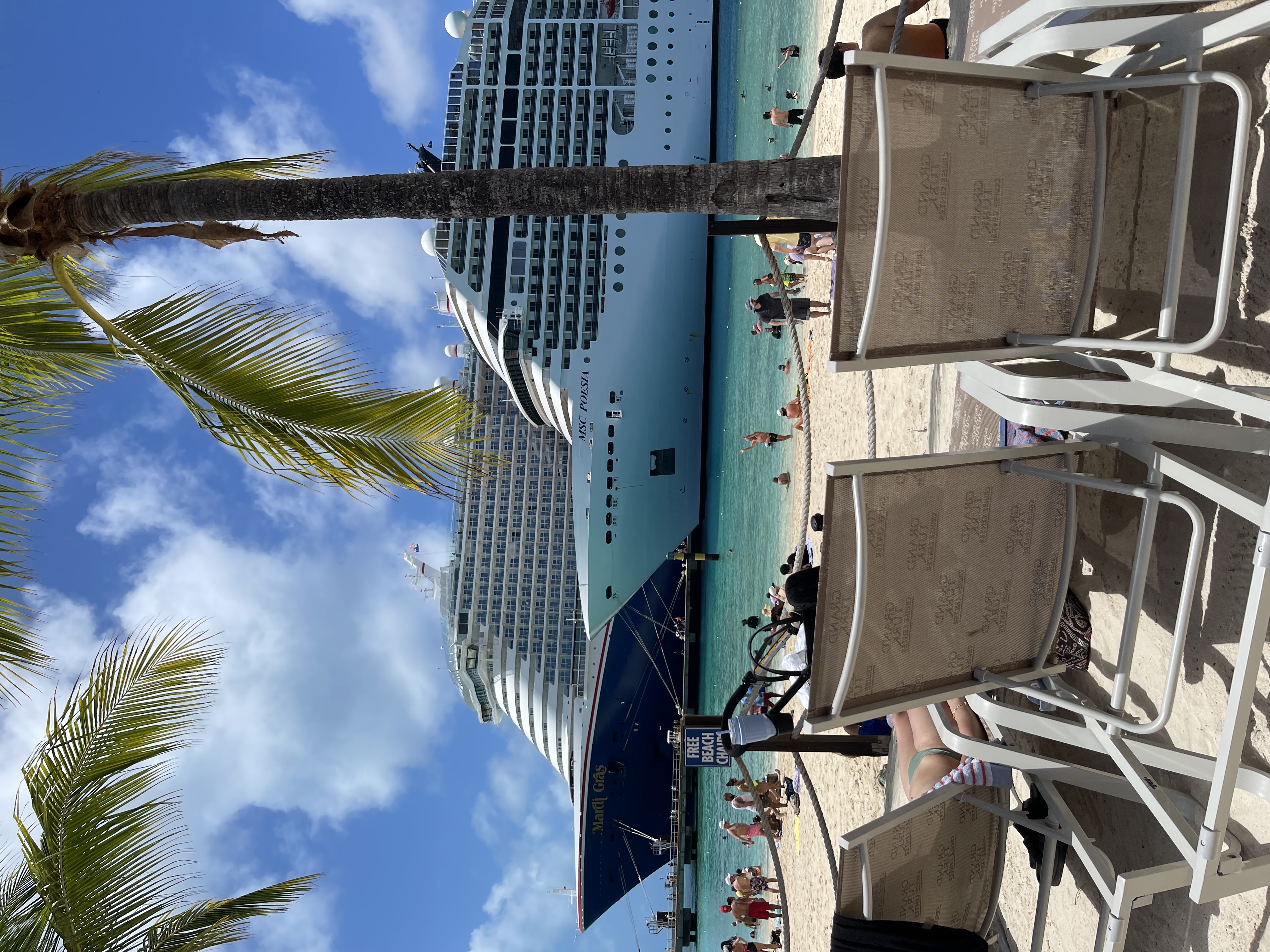 Ocean cruise vacation view